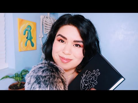 ASMR Hand Movements & Positive Affirmations from My Journal with Fluffy Mic Cover