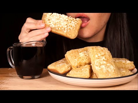 ASMR Buttery Crumpets With Maple Syrup & Coffee (No Talking)