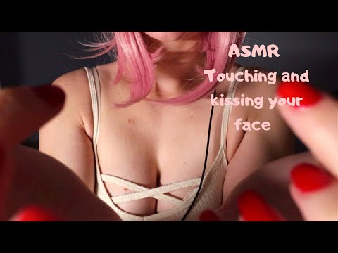 ASMR Touching and Kissing Your Face | ASMR Nordic Mistress