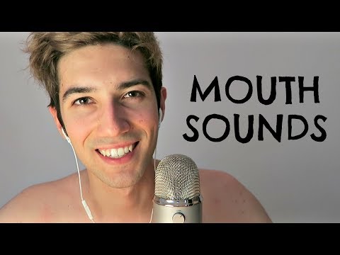 ASMR Mouth Sounds & Blowing on Mic