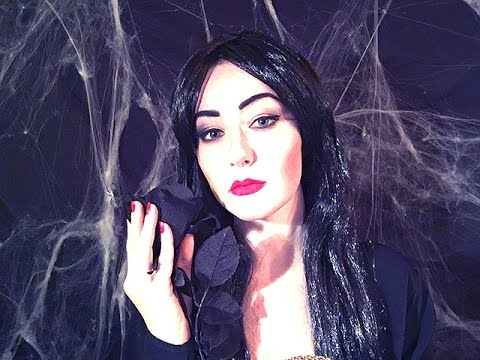 ASMR Pumpkin Carving With Morticia Addams | Fright Week Special