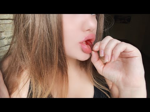 ASMR EATING marmalade 🍬 / Mouth sounds, Chewing sounds👅