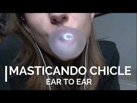 Masticando chicle/ Ear to ear [ASMR NO TALKING]