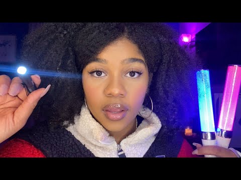 ASMR- LIGHT TRIGGERS FOR 100% TINGLES  🔦💓  (Mouth Sounds, Visual Triggers, Follow My Instructions)