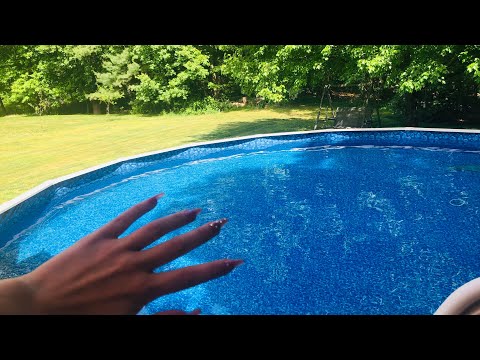 ASMR! Summer Tapping! Pool Tapping!
