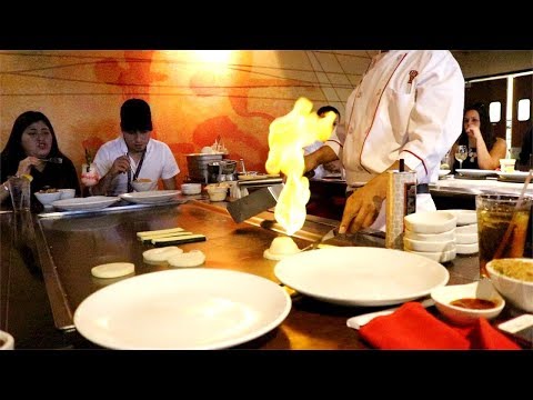 Seafood ASMR The Chew Eating Hibachi Japanese RELAXATION