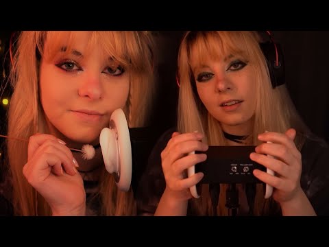 ASMR | 200% Ear Attention - layered Ear Cleaning, Lotion Massage, Blowing, Whispering