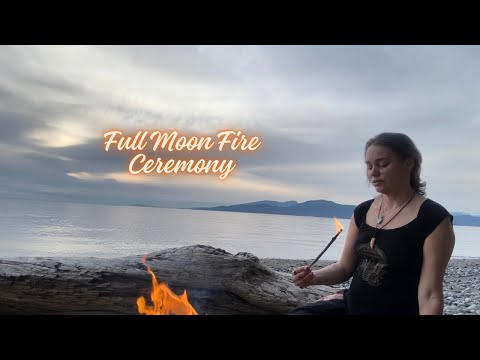 Full Moon Fire & Drum Ceremony for Connecting to Love and Releasing Pain | For Heartbreak or Loss