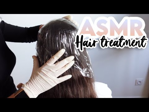 ASMR - NOURISHING HAIR TREATMENT (No talking)