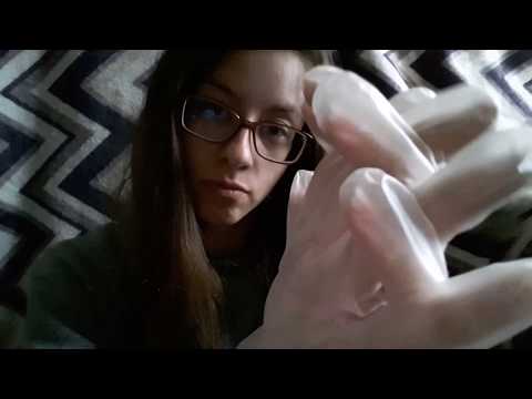 ASMR Vinyl Glove Sounds No Talking