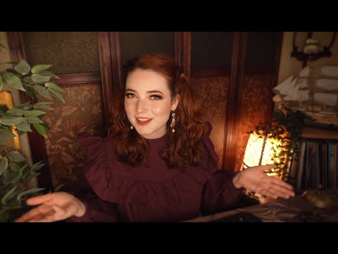 ASMR Forest Lodge Hotel Check-in (Raining, Typing, Soft Speaking)
