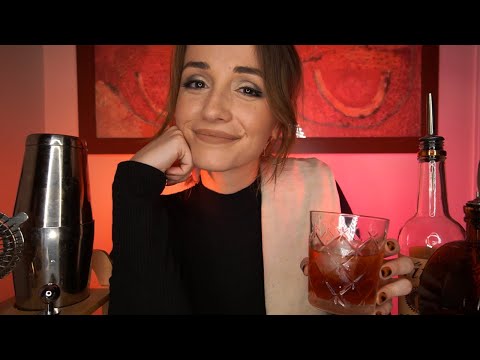 ASMR | Relaxing Bartender Roleplay *Part Two* | Whispered | Muffled Music