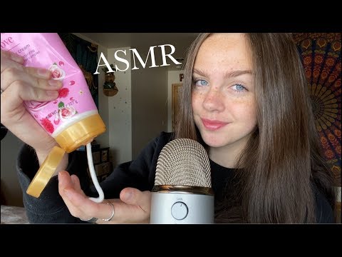 ASMR Personal Attention Triggers (Lotion, Incense, Poetry)