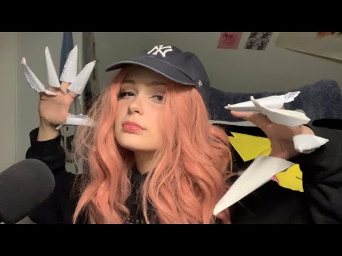 ASMR | Paper Nail Scratching and Plucking...