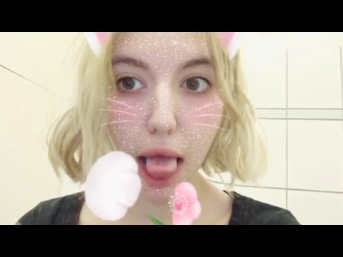 ASMR special triggerwords and mouthsounds on toilet