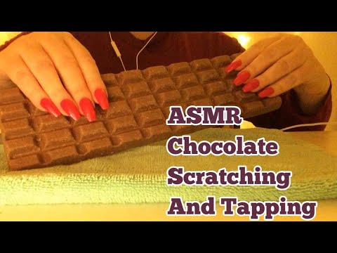 ASMR Chocolate Scratching And Tapping