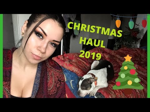 What I Got for Christmas (ASMR) 2019 Haul. Soft Spoken, Tapping, Puppy Snores