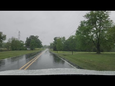 NO TALKING ASMR | Relaxing Driving in the Rain (No Talking)