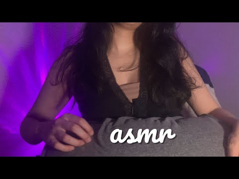 ASMR |  Pretending to scratch your back l Fast Scratching sounds + Slow