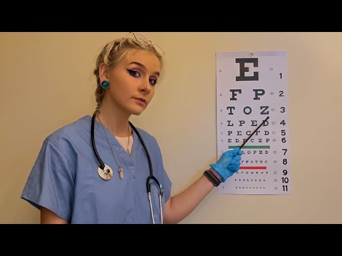 ASMR | Eye Exam (Dana’s custom video)