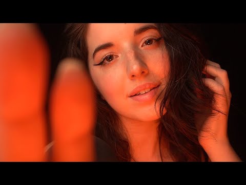 ASMR Slow & Paused Personal Attention (Whispers/Face Touching)