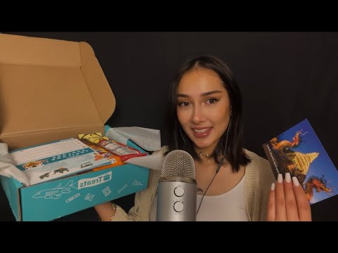 ASMR trying some types of mouth sounds with interesting snacks 😘