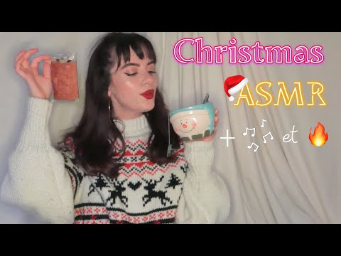 ASMR FR | Je vous parle de mon Noël en goûtant 🎅🎄🍪🍵