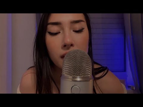 ASMR double layered mouth sounds for the best tingles 😻