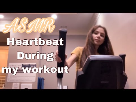 ASMR | HEARTBEAT | GIRLFRIEND | WORKOUT 🏋️‍♀️ | FAST 💨 HEARTBEAT 💓