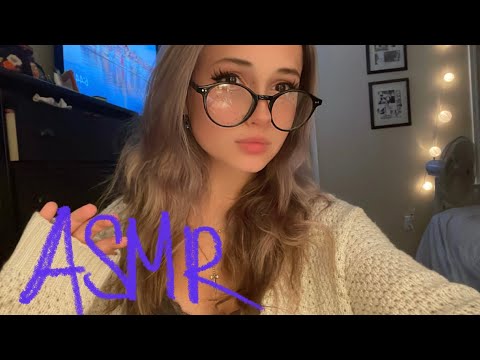 ASMR fast-paced random triggers and soft-speaking
