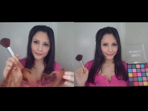 ASMR Friend gets you ready for a date (Hair & Makeup) RP.