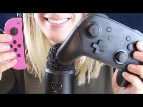 Console Controller and Game Sounds | ASMR