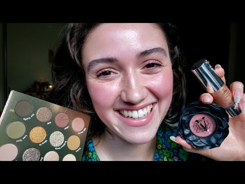 ASMR Friend Does Your Fall Makeup 🍂🤎  (Layered Sounds)