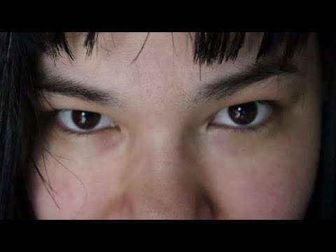 ASMR Two Minutes of Whispering and Eye Contact