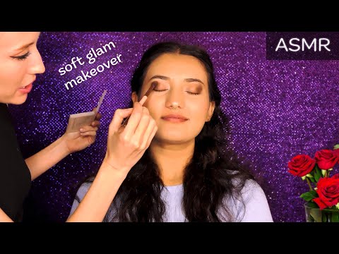 ASMR Soft Glam Gorgeous Makeover 😍🌙 Sleep & Relax with Tingly Brushes, Euphoric Sleep Best Feeling