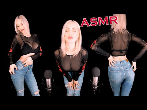 ASMR Jeans Fabric Sounds to relax and for intense Tingles