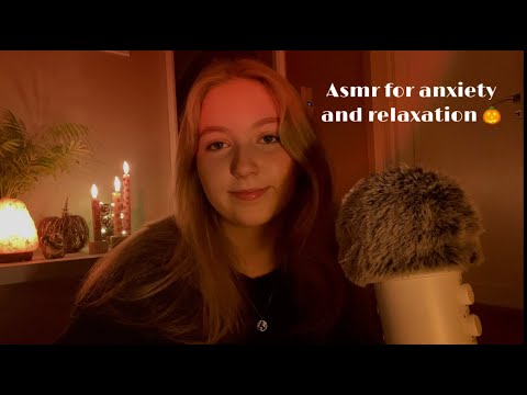 asmr for anxiety and relaxation (closed eyes instructions, guided sleep)
