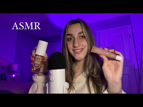 ASMR fast & aggressive tapping and scratching (+ a lil bit of rambling)