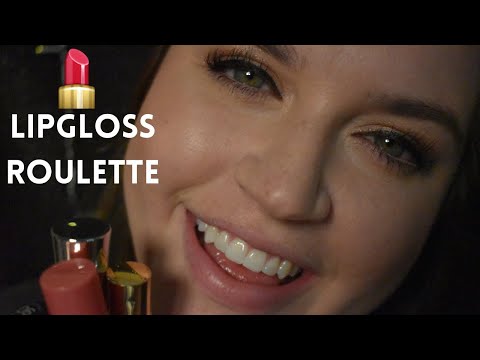 ASMR || Lipgloss Roulette
