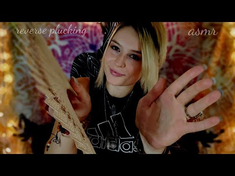 ASMR~ Reverse Mind Plucking~Pushing Euphoria~Sleep Aide~BINURAL~Reiki~ Relax~Hand Movements