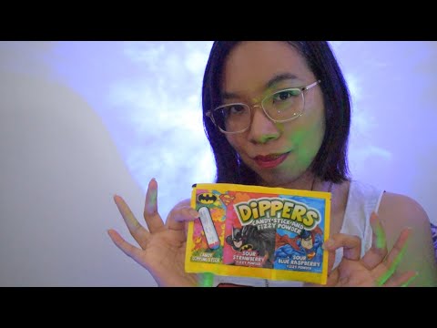 ASMR 1 MINUTE FUN DIP MOUTH SOUNDS & ECHOES 🍬💋 [Tingle Star Exclusive Teaser]