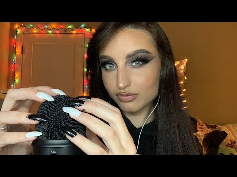 ASMR | Slow/Fast Mic Scratching, Mic Blowing, & Hand Sounds