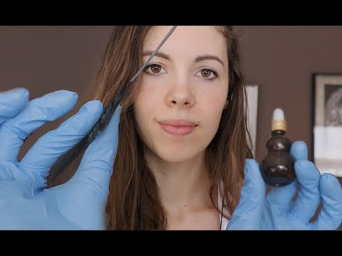 ASMR Realistic Scalp Check And Scalp Treatment