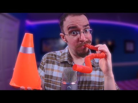 Fast ASMR w/ objects and mouth sounds