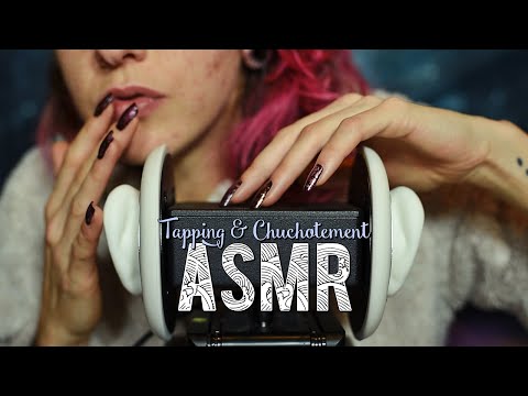 ASMR Français  ~ Tapping & Chuchotement avec le 3DIO