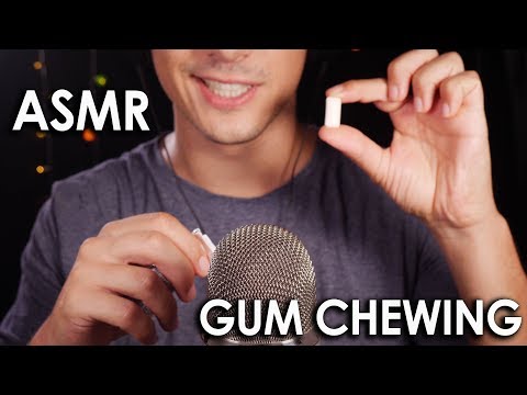 [ASMR] CHEWING GUM MOUTH SOUNDS 😍 4k (No Talking) Blue Yeti