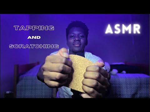 ASMR Fast and Aggressive Tapping VS Scratching Triggers #asmr