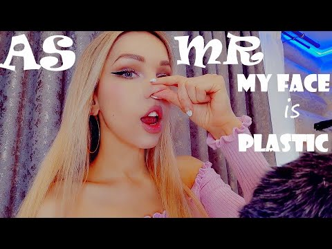 My face is plastic | 1 minute Asmr Tapping