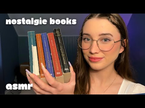 ASMR 📚 Nostalgic & Popular Books I Read From my Childhood and 2010s 🥹