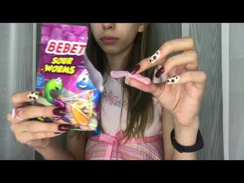 ASMR with marmalade and pastilles